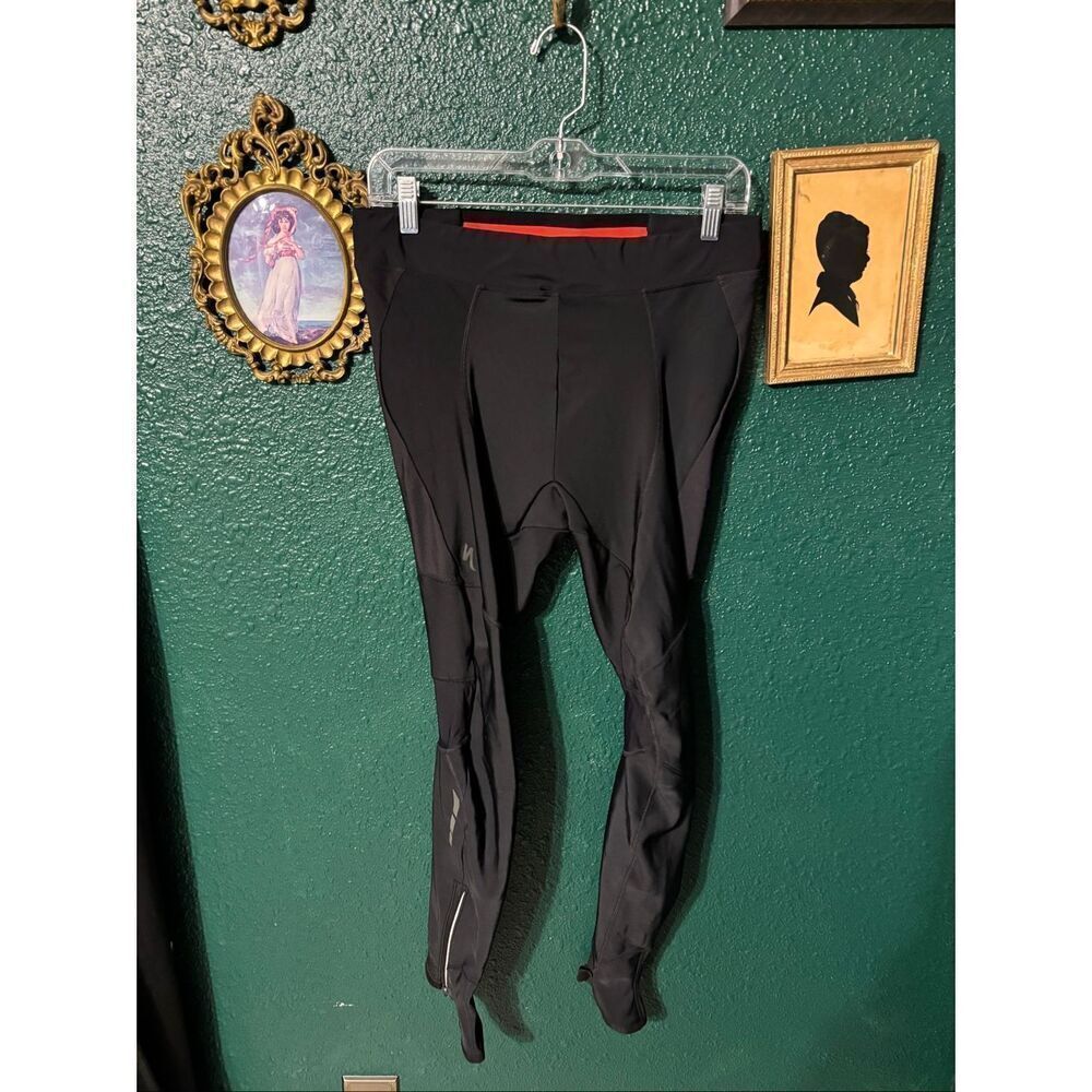 Specialized Women Activewear Pants X-Large Black Therminal Form Fit Cycling Tigh